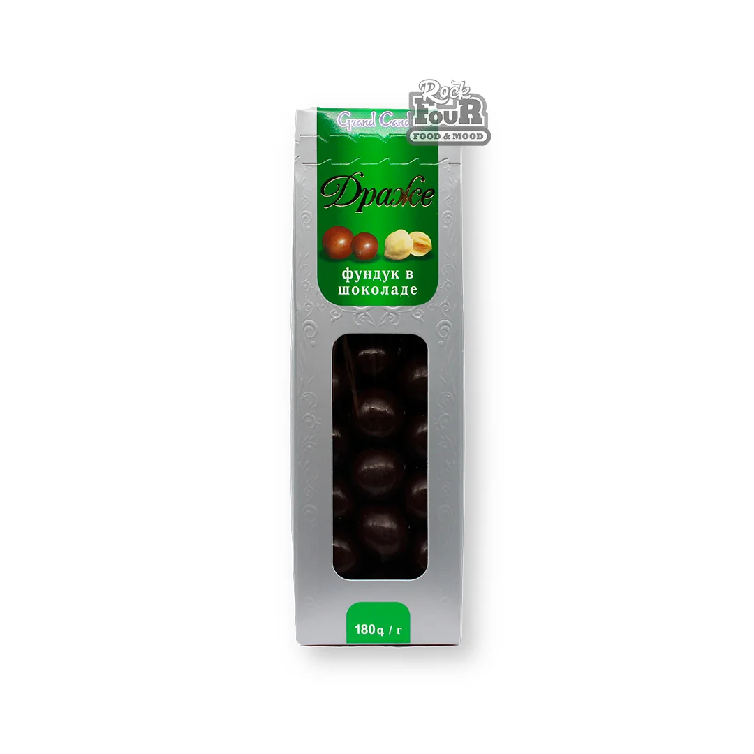 Դրաժե «Grand Candy» շոկոլադապատ պնդուկ 200գ
